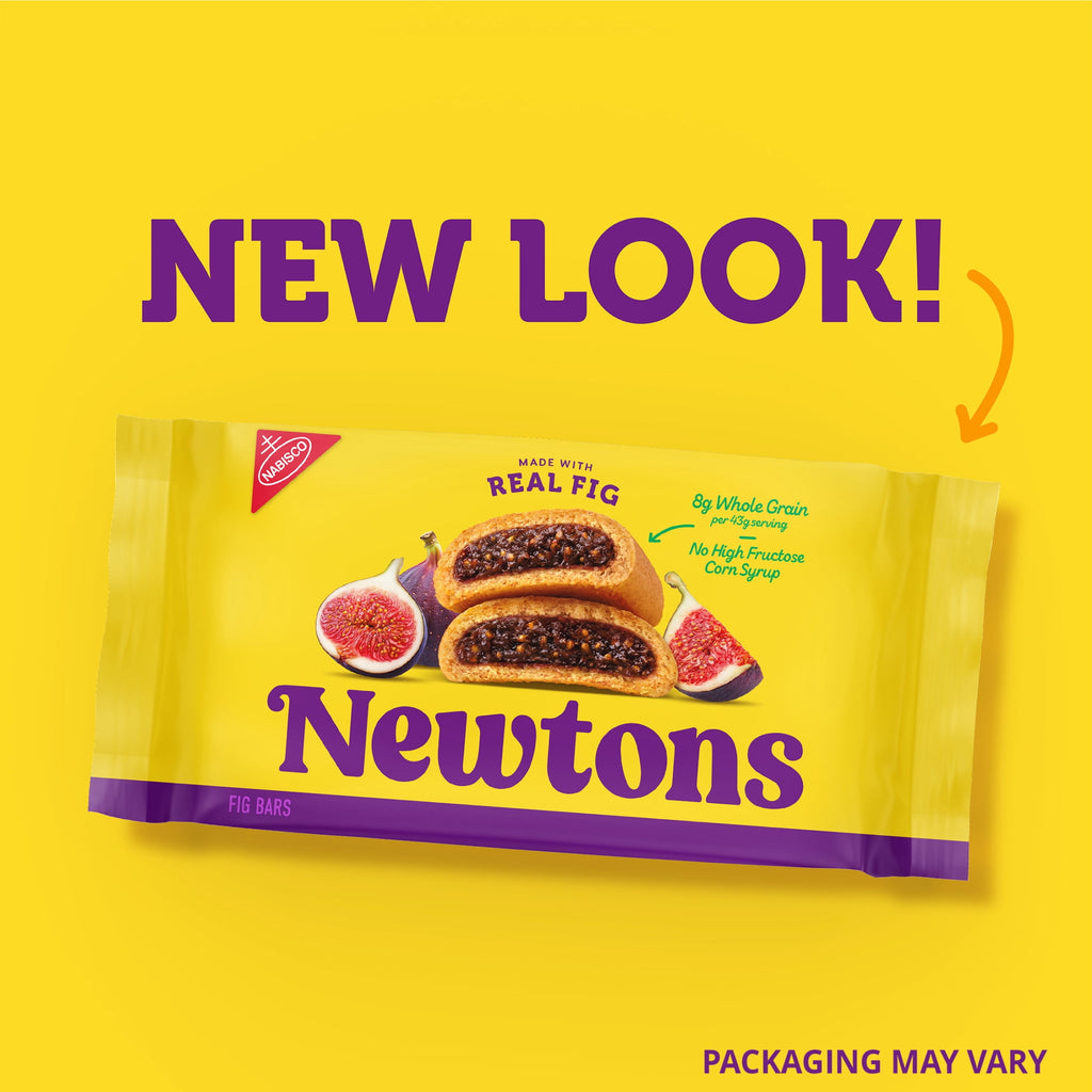 NEWTONS Soft Baked Real Fruit Fig Bars, Fig Cookies, 10 oz