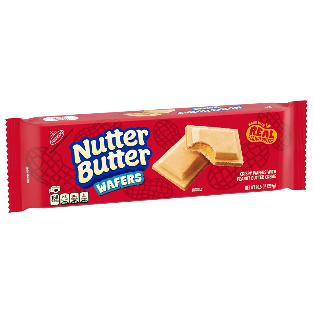 NUTTER BUTTER Peanut Butter Wafer Cookies, 10.5 oz