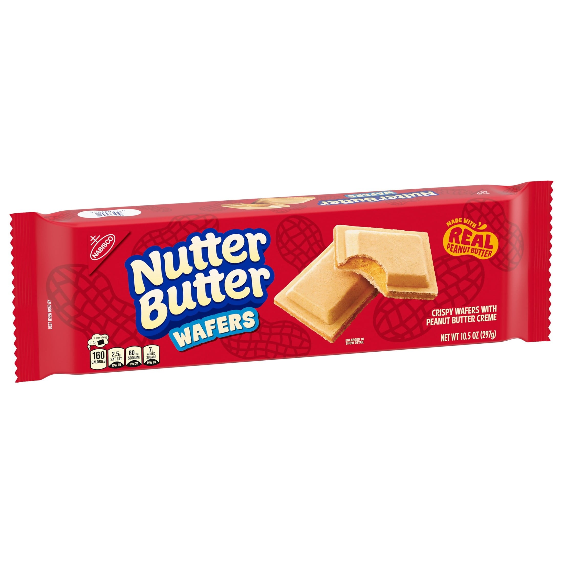 NUTTER BUTTER Peanut Butter Wafer Cookies, 10.5 oz