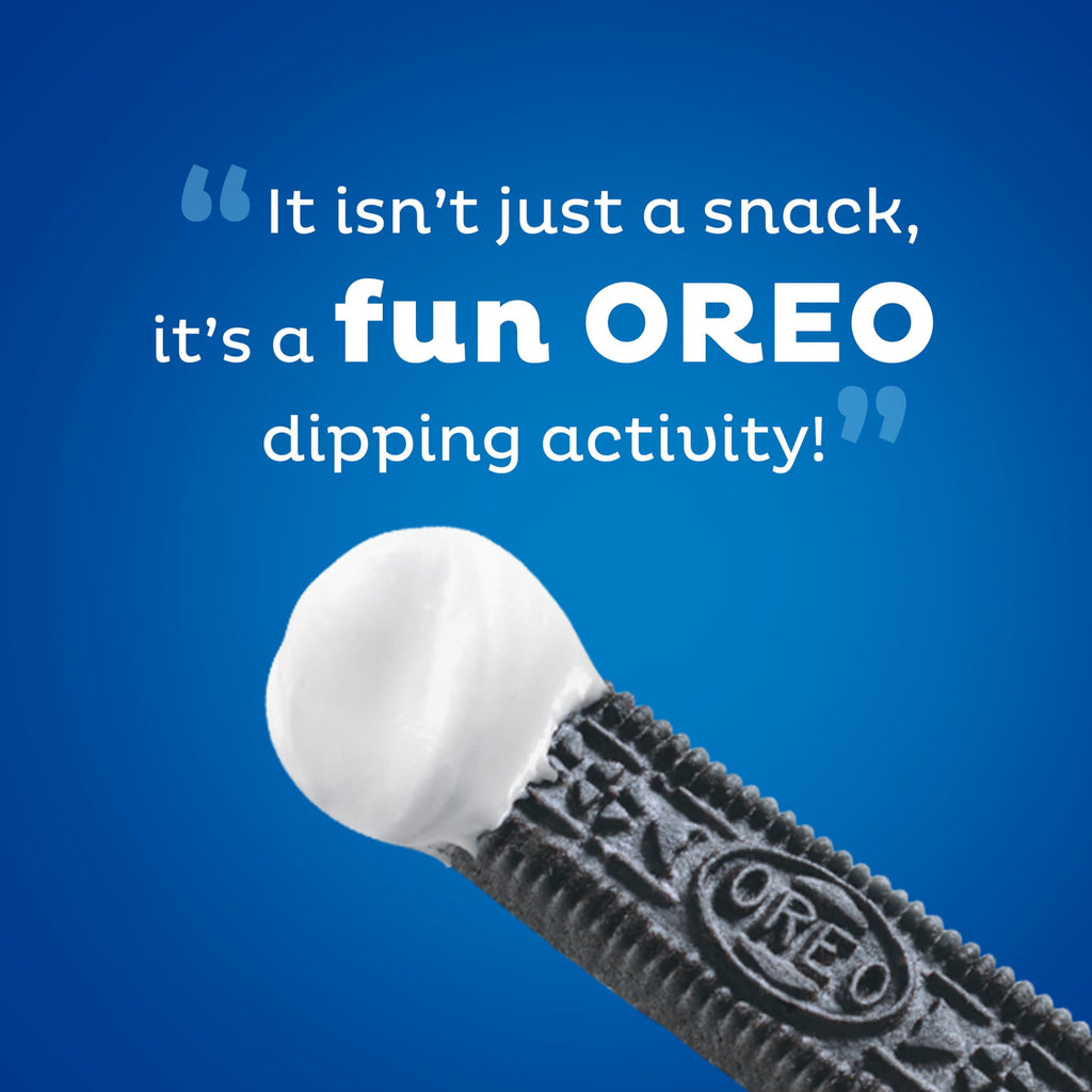 Handi-Snacks OREO Cookie Sticks 'N Creme Dip Snack Packs, 10 Snack Packs