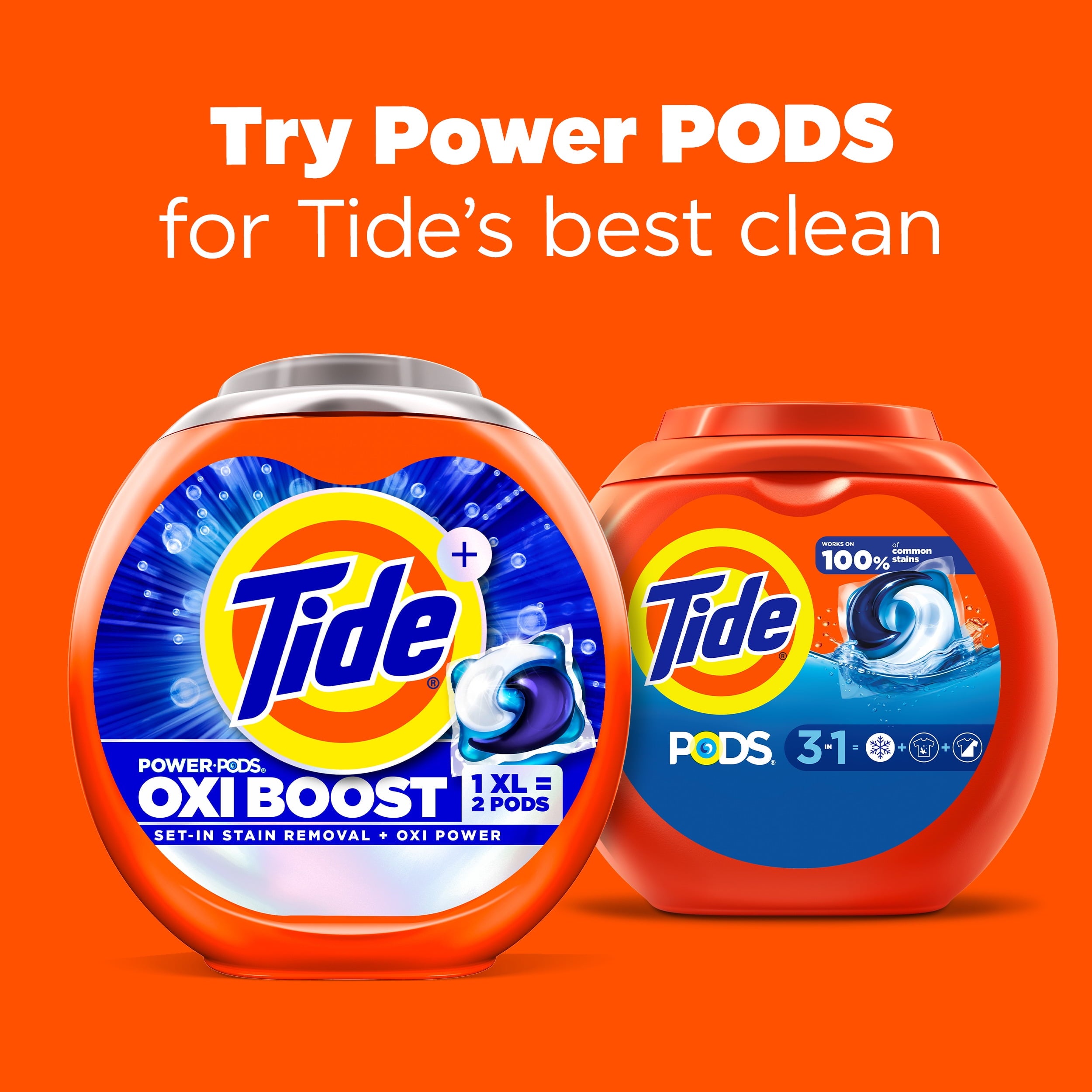 Tide PODS Liquid Laundry Detergent Pacs, Original Scent, 112 Count