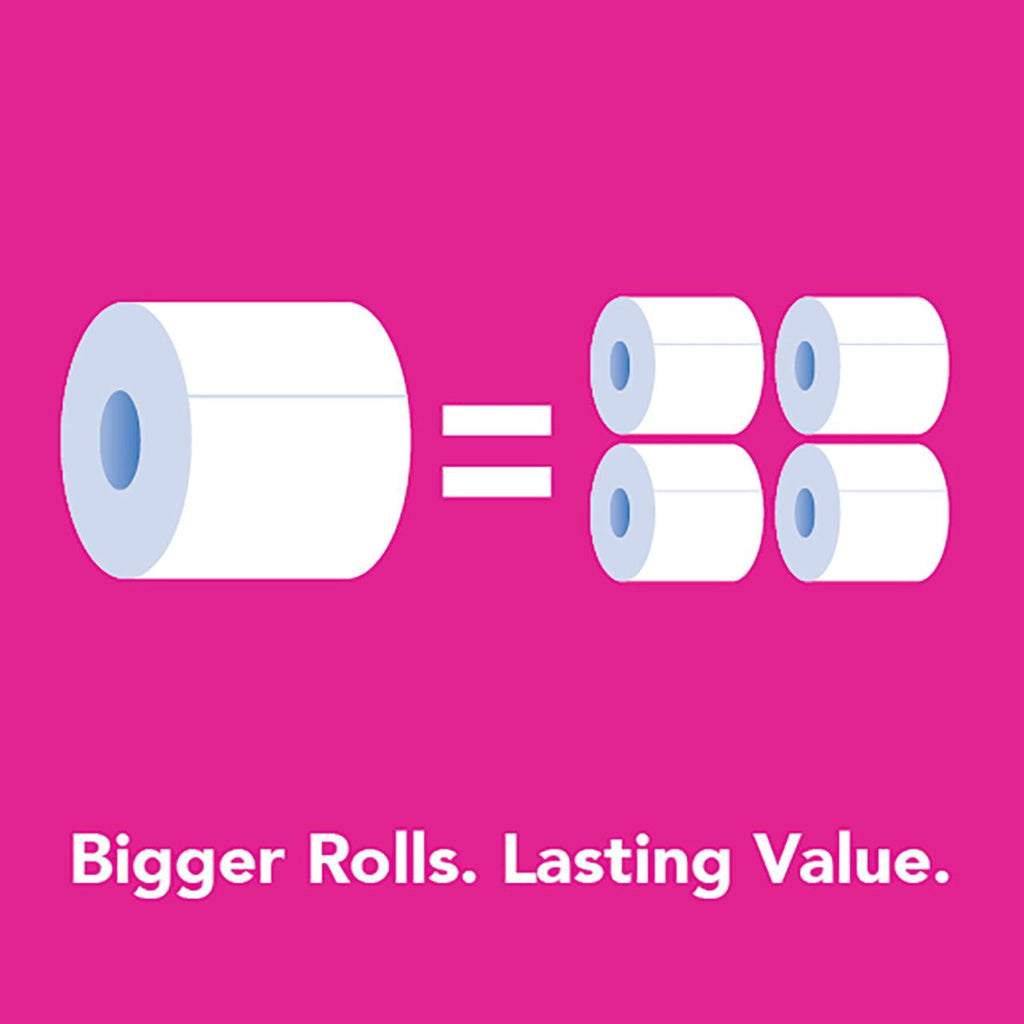 Scott ComfortPlus Toilet Paper, Regular Roll, 4 Rolls, Bath Tissue