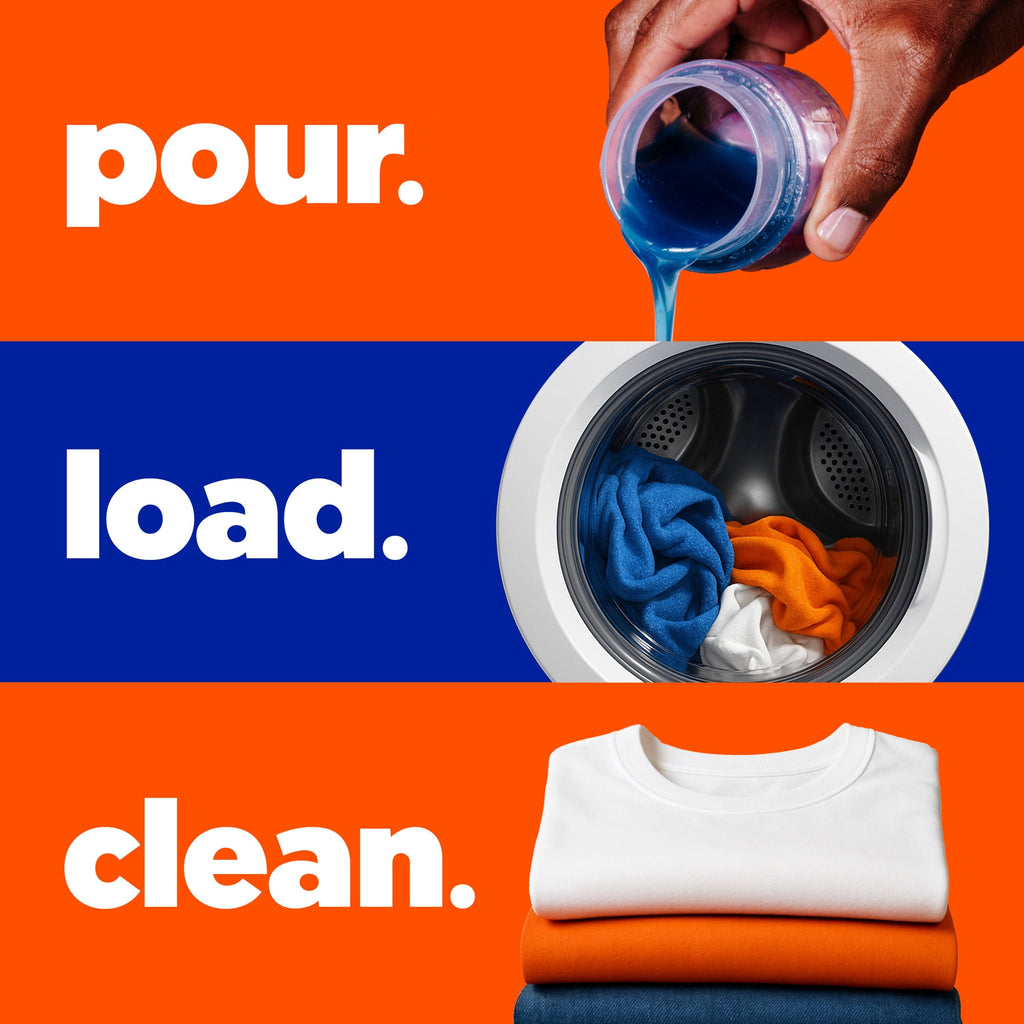 Tide Laundry Detergent Liquid with 6X Boosted Cleaning Power, Original Scent, 125 fl oz, 100 Loads