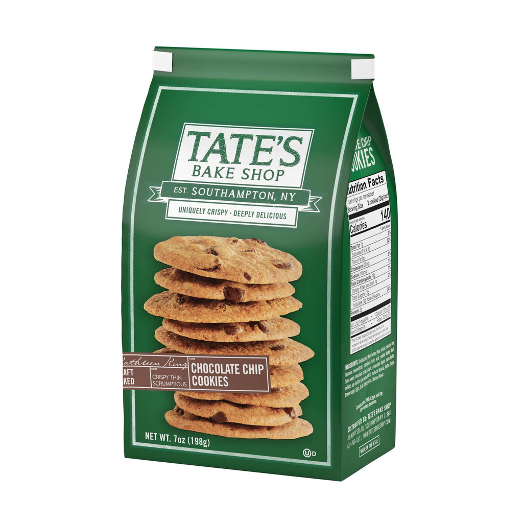 Tate's Bake Shop Chocolate Chip Cookies, 7 oz
