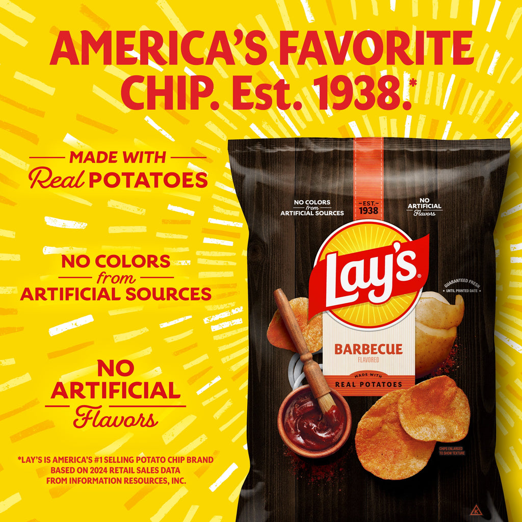 Lay's Potato Chip Variety Pack Snack Chips, 40 Count Multipack