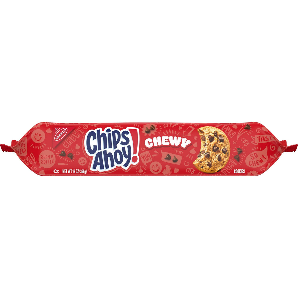 CHIPS AHOY! Chewy Fudgy Chocolate Chip Cookies, 13 oz
