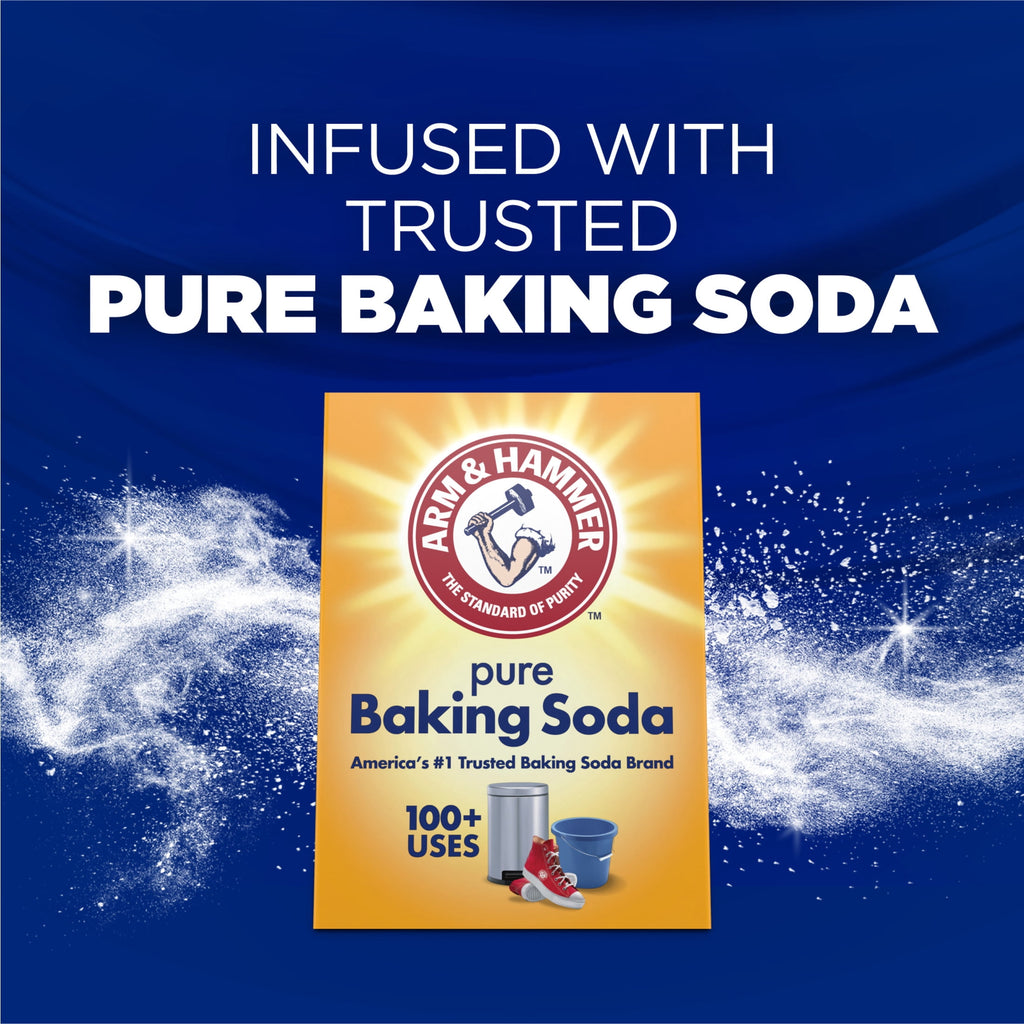 ARM & HAMMER Plus OxiClean Max Force Deep Clean Stain Liquid Laundry Detergent, Sparkling Clean