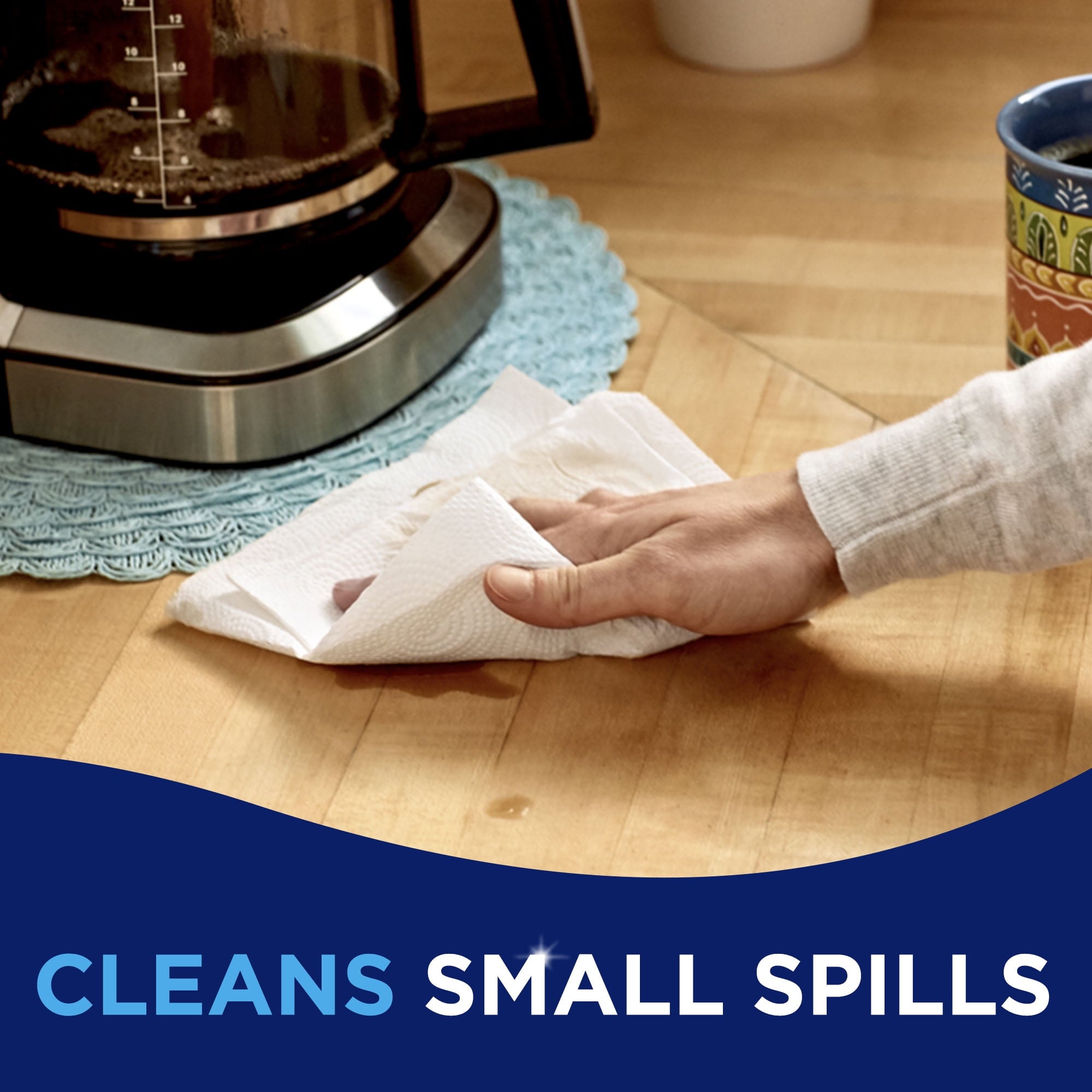 Sparkle Paper Towels, Pick-A-Size, Spirited Prints, 6 Double Rolls (= 12 Regular Rolls)