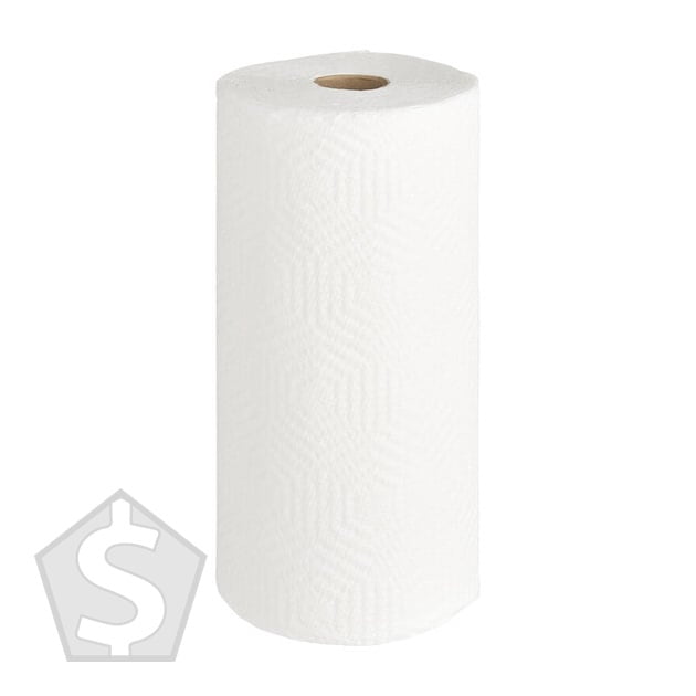 Bounty Essentials 2-Ply Select-a-Size Paper Towel Roll, 162 Sheets / Roll - 12/Case