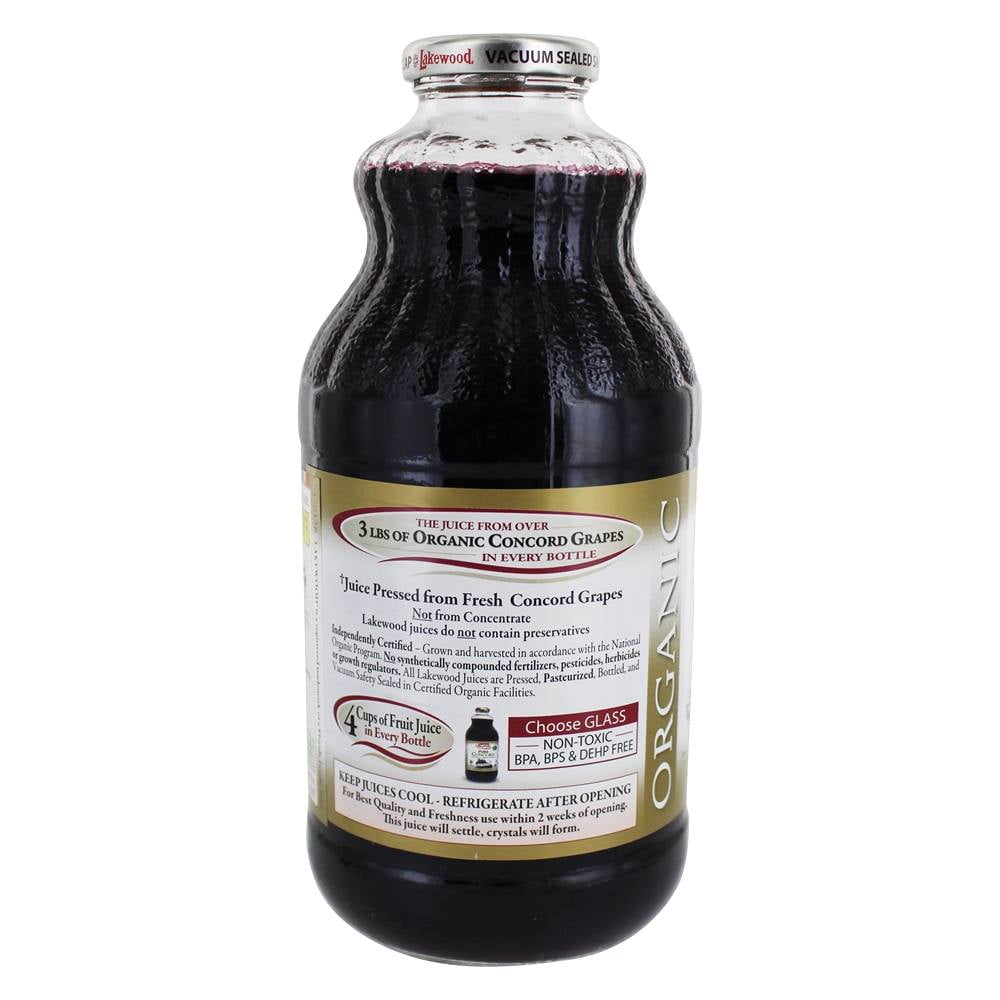 Lakewood Organic Concord Grape Juice, 32 Oz