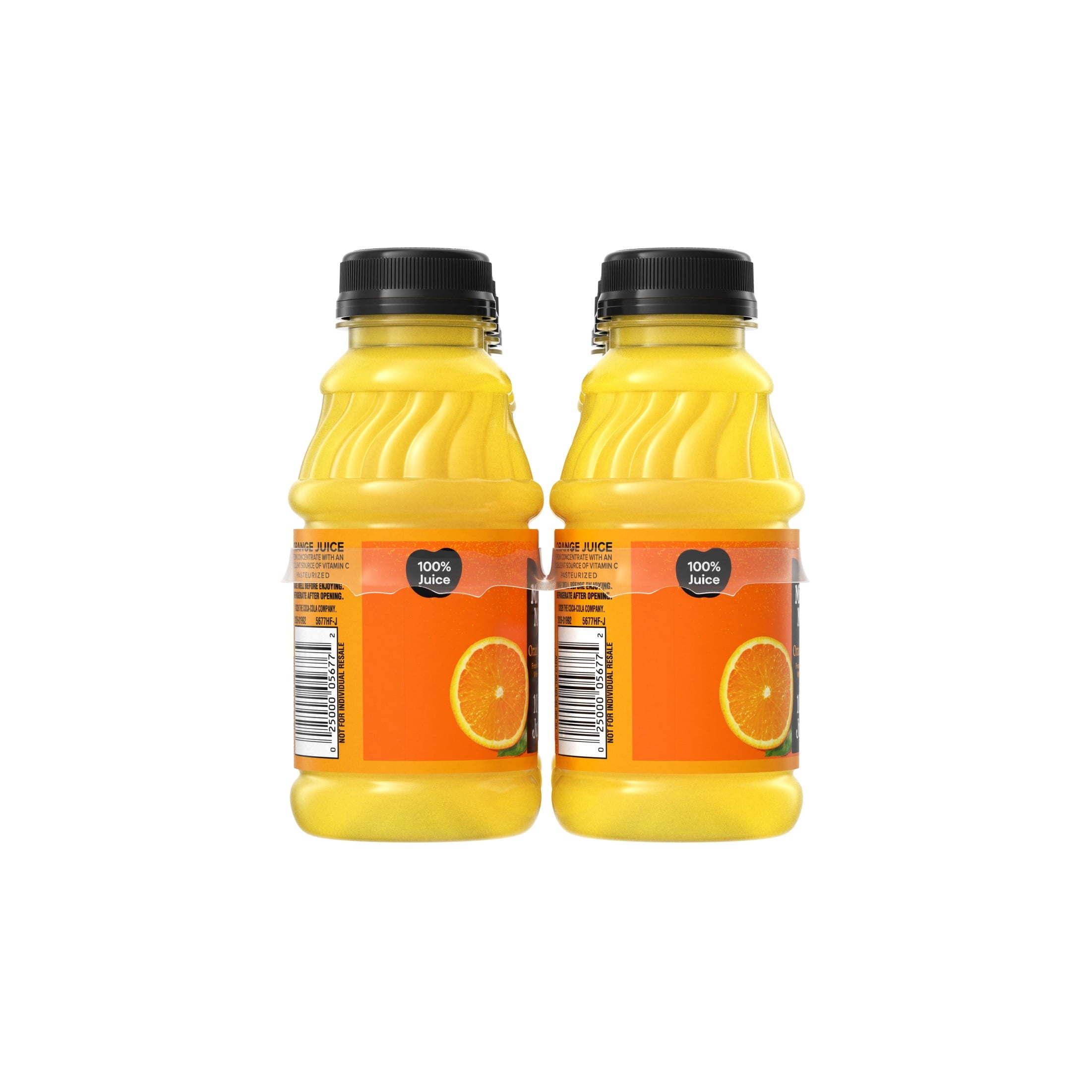 Minute Maid Orange Juice Bottles, 10 fl oz, 6 Pack