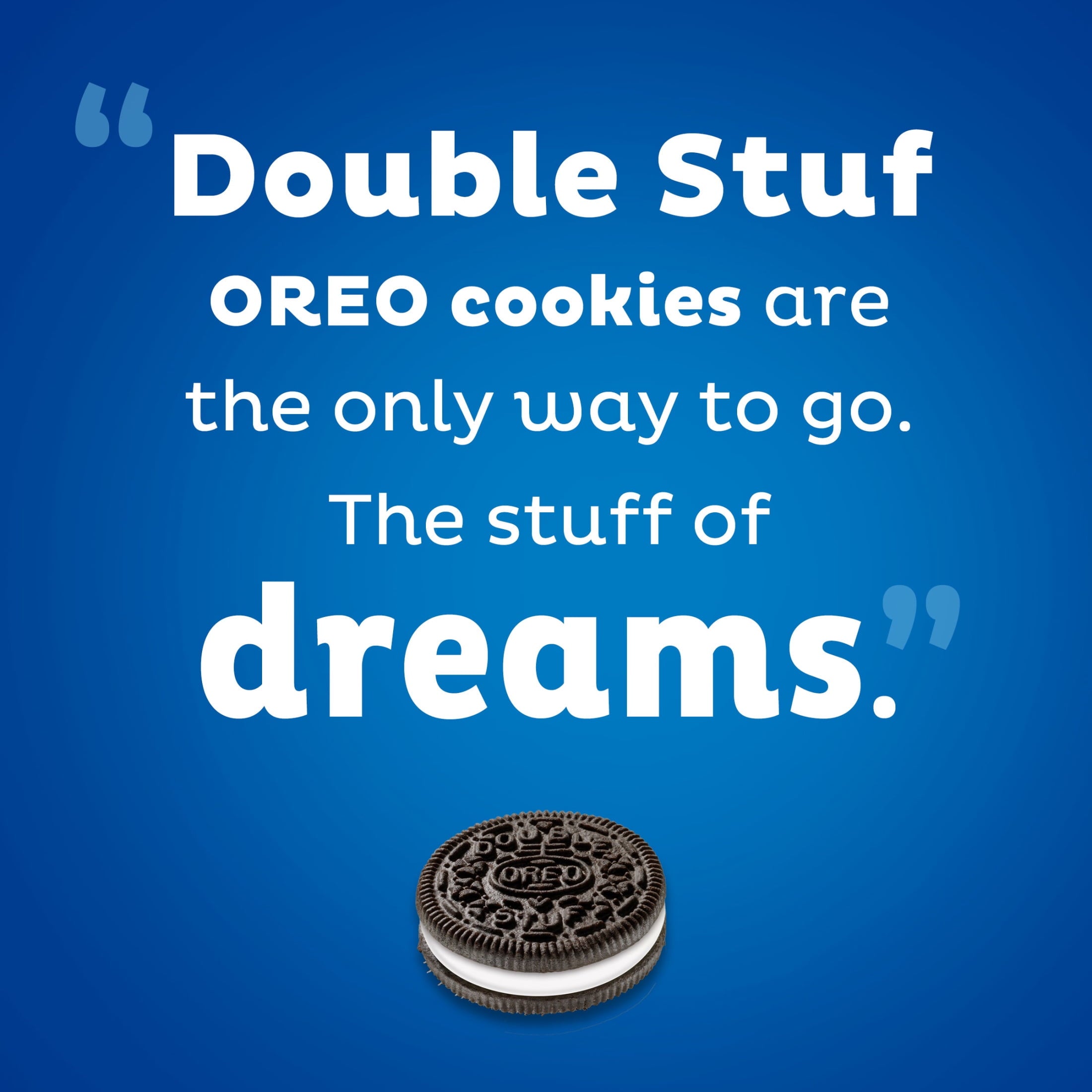OREO Double Stuf Chocolate Sandwich Cookies, Party Size, 24.95 oz