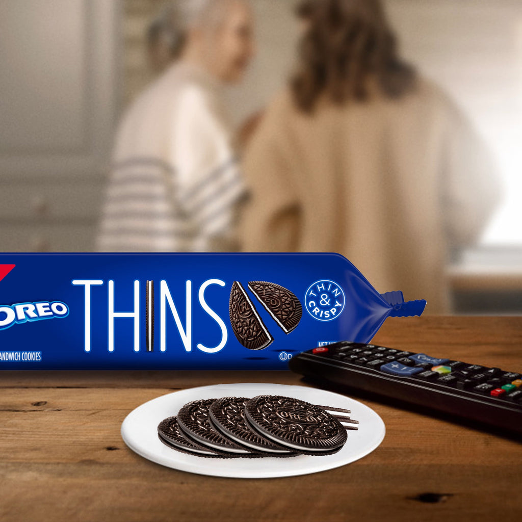 OREO Thins Chocolate Sandwich Cookies, 9.21 oz