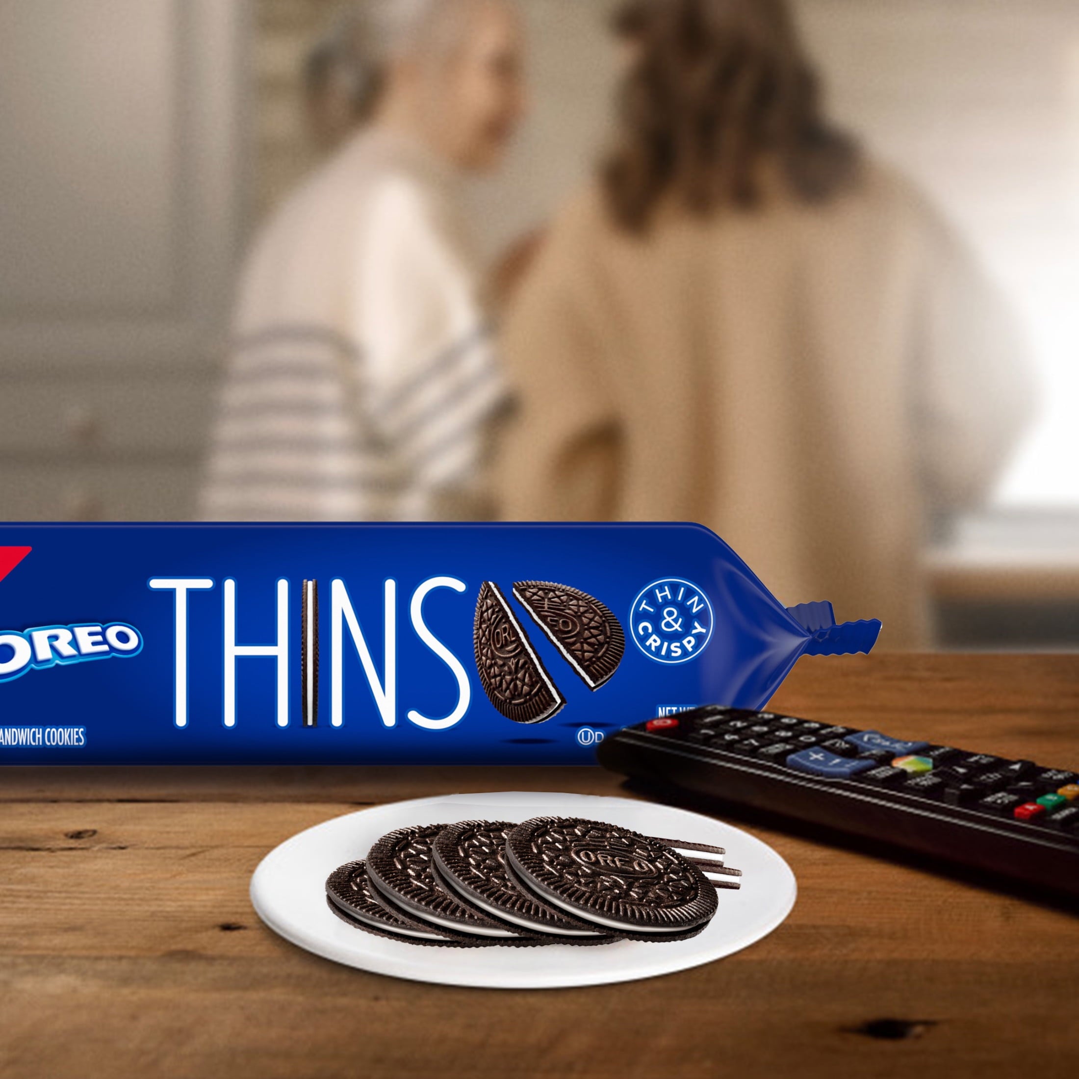 OREO Thins Chocolate Sandwich Cookies, 9.21 oz