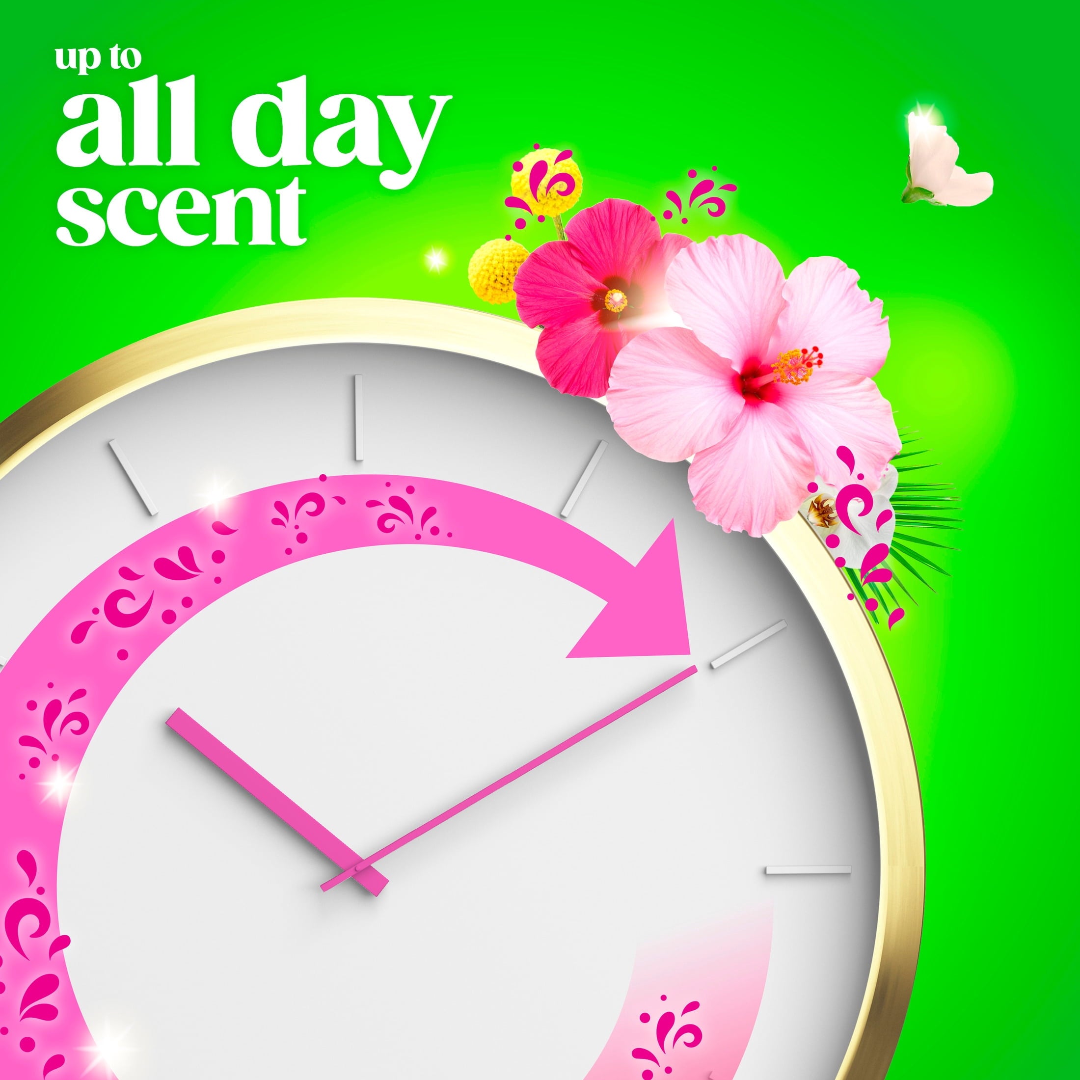 Gain Laundry Detergent Liquid, Now with Odor Defense, Happy Hibiscus Scent, 132 fl oz, 100 Loads