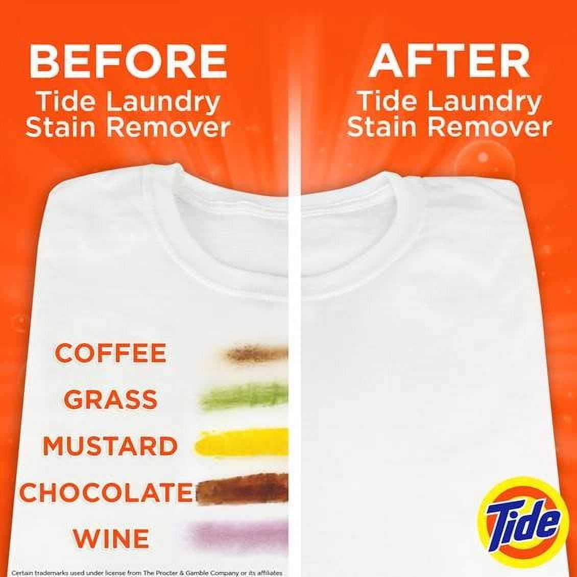 Tide +Ultra Oxi All-Fabric Laundry Stain Remover Spray, 22 fl oz